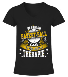 Je fais du basketball car c'est moins cher que la thérapie