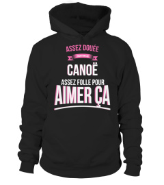 Assez douée pour Canoë assez folle pour aimer ça cadeau noël anniversaire humour noel drôle femme cadeaux