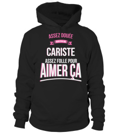 Assez douée pour Cariste assez folle pour aimer ça cadeau noël anniversaire humour noel drôle femme cadeaux