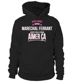 Assez douée pour Marechal ferrant assez folle pour aimer ça cadeau noël anniversaire humour noel drôle femme cadeaux