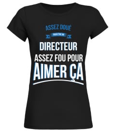 Assez doué pour Directeur assez fou pour aimer ça cadeau noël anniversaire humour noel drôle homme cadeaux