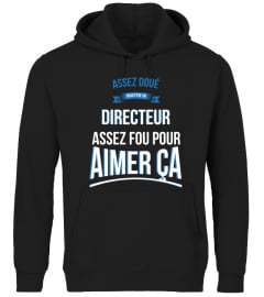 Assez doué pour Directeur assez fou pour aimer ça cadeau noël anniversaire humour noel drôle homme cadeaux