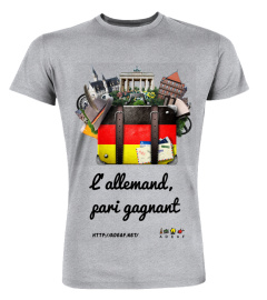 ADEAF - T-shirt promotion de l'allemand