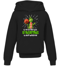 La vie est belle mais le basketball la rend meilleure grinch christmas