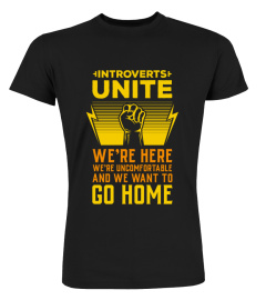 Introverts Unite - Ironic Party Shirt