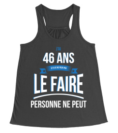 46 ans et si je ne peux pas le faire personne ne peut cadeau noël anniversaire humour noel drôle homme cadeaux