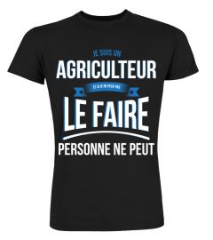 Agriculteur et si je ne peux pas le faire personne ne peut cadeau noël anniversaire humour noel drôle homme cadeaux