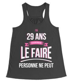 29 ans et si je ne peux pas le faire personne ne peut cadeau noël anniversaire humour noel drôle femme cadeaux