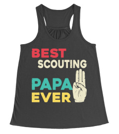 Best Scouting Papa Ever Christmas Gift