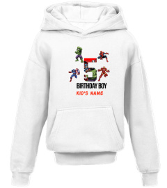 Limited Edition kid's birthday boy 5th