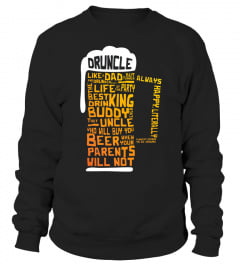Druncle T-shirt Funny Beer Shirt for Uncles