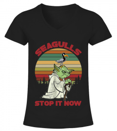 Vintage Seagulls Stop It Now T-Shirt