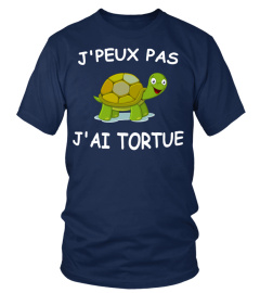 JE PEUX PAS J'AI TORTUE T-SHIRT