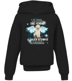 Ne jamais sous-estimer une femme qui aime le golden retriever