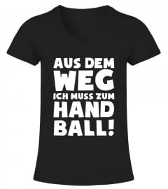Handball-Fan: ...muss zum Handball! - Geschenk