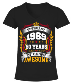 FEBRUARY 1969 50 YEARS OF BEING AWESOME