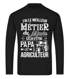 MEILLEUR PAPA ET AGRICULTEUR tee shirt