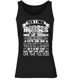 Horse T Shirt Yes I Ride Horse For Men A