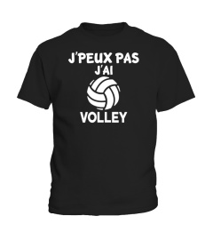 J'PEUX PAS J'AI VOLLEY  T-SHIRT DROLE HUMOUR  