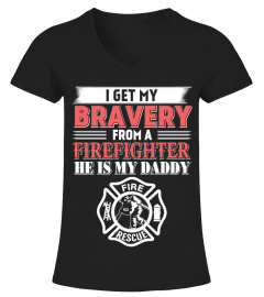 Get Bravery from Daddy, A Firefighter