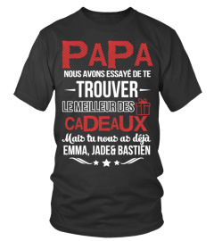 T-shirt Personnalisé- Papa Cadeaux