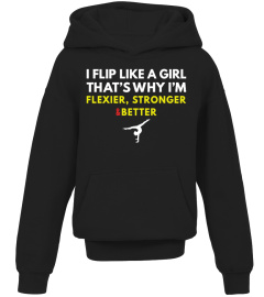 I AM A STRONGER AND FLEXIER GYMNAST