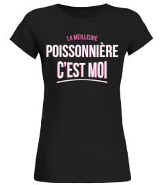 la meilleure Poissonnière c'est moi cadeau noël anniversaire humour noel drôle fille cadeaux femme