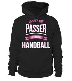 Laissez moi passer Handball cadeau noël anniversaire humour noel drôle fille idée cadeaux femme