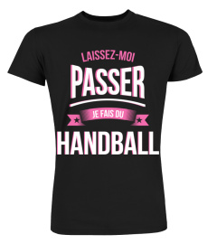 Laissez moi passer Handball cadeau noël anniversaire humour noel drôle fille idée cadeaux femme