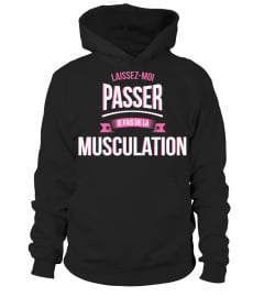 Laissez moi passer Musculation cadeau noël anniversaire humour noel drôle fille idée cadeaux femme