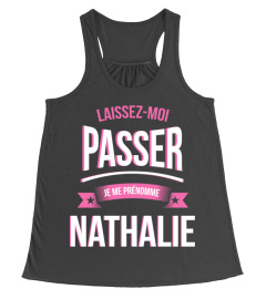 Laissez moi passer Nathalie cadeau noël anniversaire humour noel drôle fille idée cadeaux femme