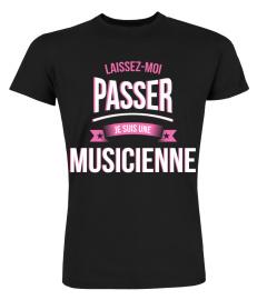 Laissez moi passer Musicienne cadeau noël anniversaire humour noel drôle fille idée cadeaux femme