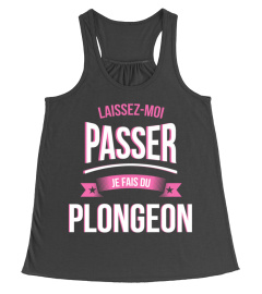 Laissez moi passer Plongeon cadeau noël anniversaire humour noel drôle fille idée cadeaux femme