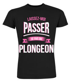 Laissez moi passer Plongeon cadeau noël anniversaire humour noel drôle fille idée cadeaux femme