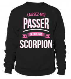 Laissez moi passer Scorpion cadeau noël anniversaire humour noel drôle fille idée cadeaux femme