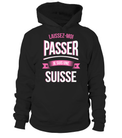 Laissez moi passer Suisse cadeau noël anniversaire humour noel drôle fille idée cadeaux femme