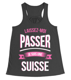 Laissez moi passer Suisse cadeau noël anniversaire humour noel drôle fille idée cadeaux femme