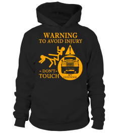 Warning Don't Touch My Defender