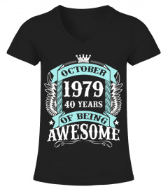 OCTOBER 1979 40 YEARS OF BEING AWESOME BEST 2019