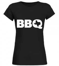 Texas BBQ Graphic Barbecue and Map Shirt
