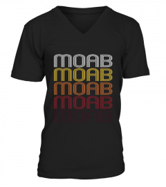 Moab  Ut   Vintage Style Utah T shirt