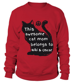 Personalized cat mom Sweater
