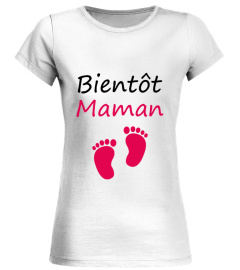 T-shirt Bientôt Maman