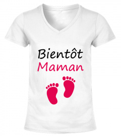 T-shirt Bientôt Maman