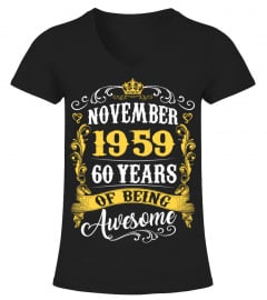 November 1959 60 Years of Being Awesome