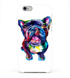 colorful pug