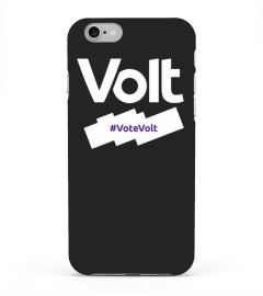 Iphone #VoteVolt Cases (White logo)