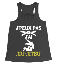 t-shirt drôle humour j'peux pas j'ai JIU-JITSU