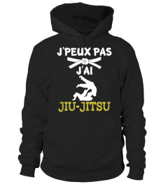 t-shirt drôle humour j'peux pas j'ai JIU-JITSU