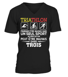 T-SHIRT DROLE HUMOUR TRIATHLON